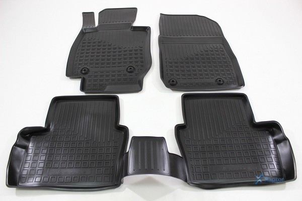 GummifußMatten Gummimatten 3D Passend FüR Mazda CX-5 2011-2016 4 Tlg-image