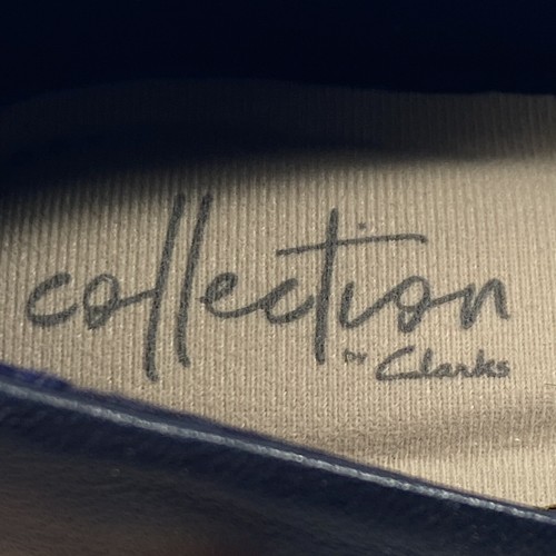 Clarks Collection Pumps Womens 7.5 M Linvale Crown Pointed Toe Pumps Navy Blue - 第 7/8 張圖片