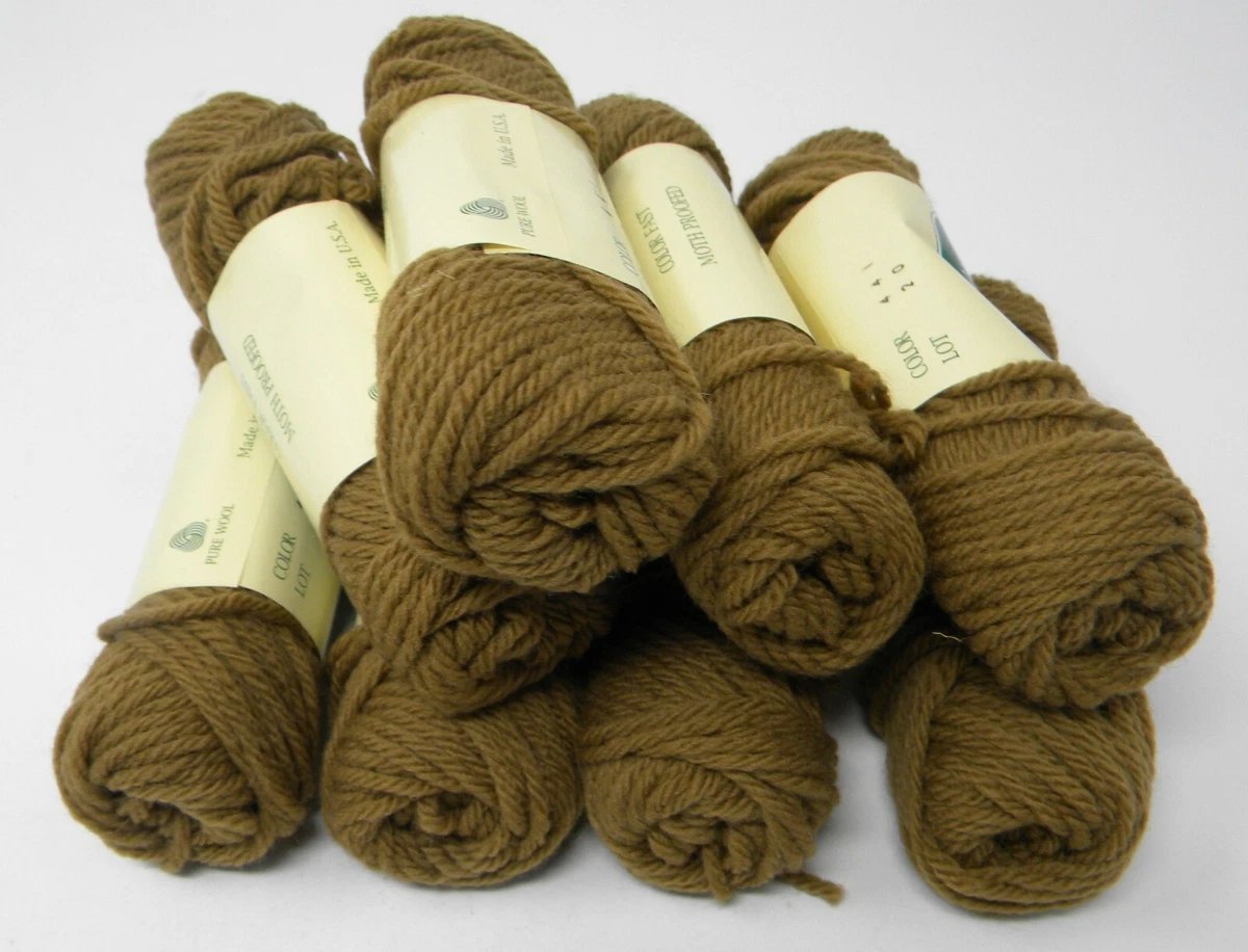 8 Skeins Color 441 Elsa Williams Tapestry Wool Needlepoint Yarn 40yards