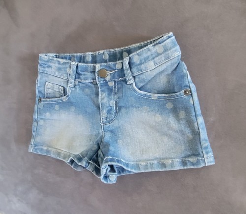 Girls "Crazy 8" Denim Jean Shorts Size 6 - Picture 4 of 6