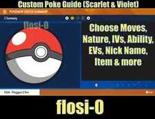 6IV Shiny Custom Pokemon Guide Scarlet and Violet
