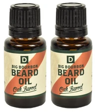 Duke Cannon Best Damn Beard Oil - Oak Barrel Lot of 2!