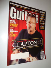 Guitar One Magazine June 2004 Eric Clapton Joe Satriani Randy Rhoads  Tabs