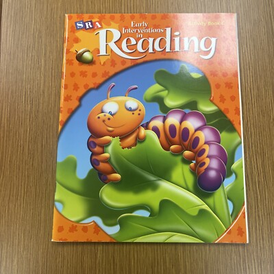 SRA Early Interventions in Reading Level 1 Activity Book C Student Workbook New