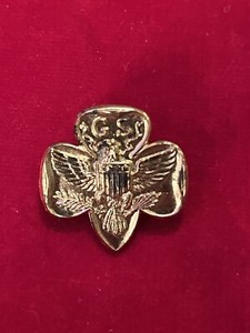  Vintage Girl Scout Eagle Pin