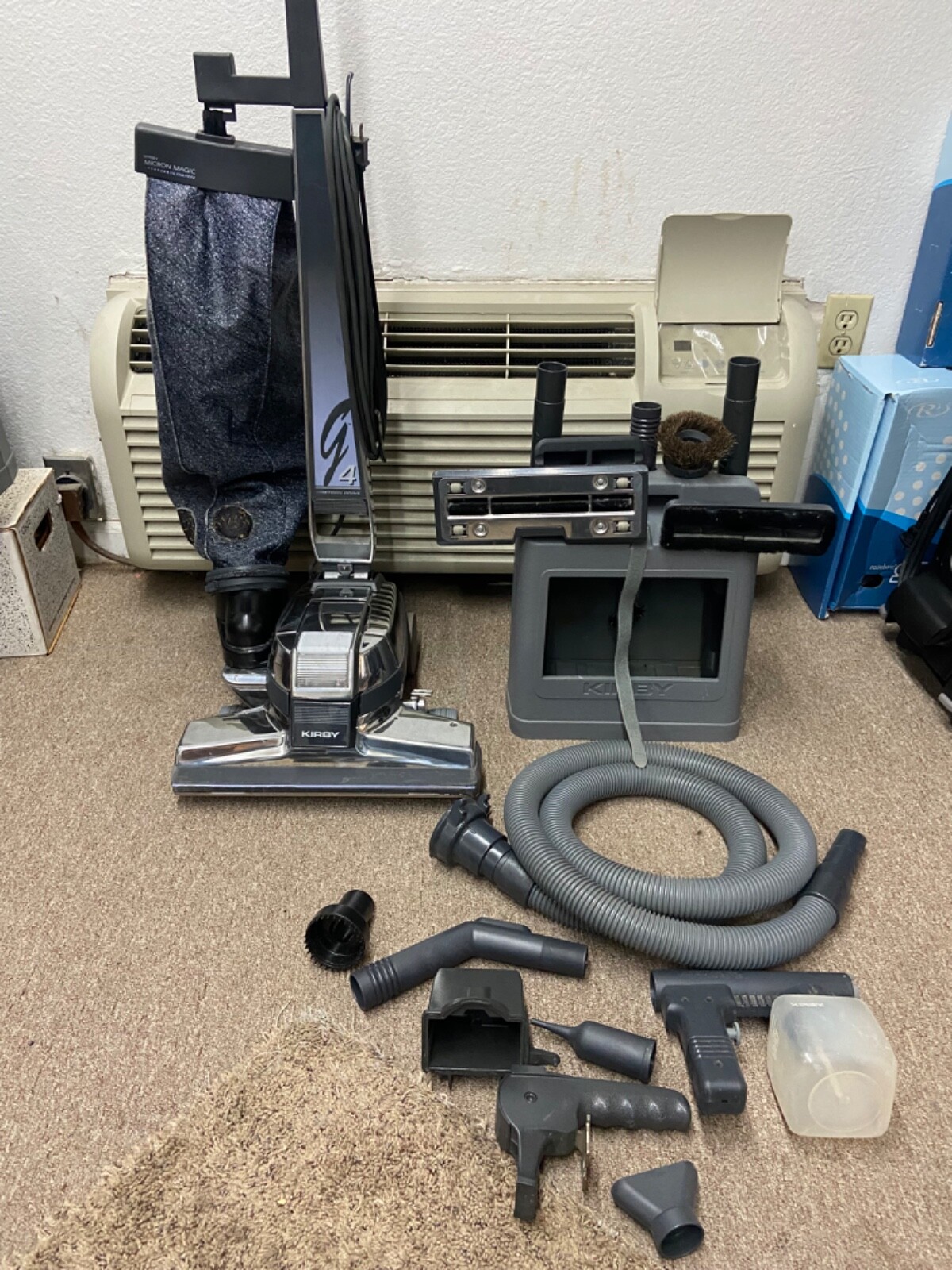 KIRBY VACUUM CLEANER G4 W/HOSE & ATTACHMENTS REFURBISHED JUST SERVICED
