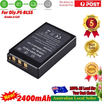 2400mAh Pro Battery for Olympus OM-D E-M10 II III IIIs IV 3s E