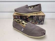 Toms Classics Ash Canvas Men s Shoe Size 10