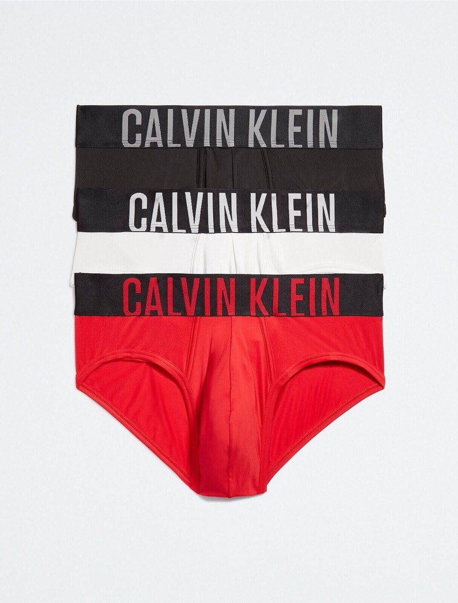 NEW Calvin Klein Intense Power 3 PACK Micro HIP BRIEFS MENS