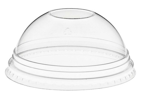 Plastic Cup Dome Lids With Hole Clear Lids 1 size Fits All Party Cups - Picture 19 of 22