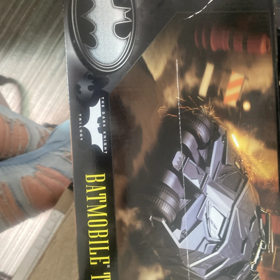 NEW Dark Knight Batman Batmobile Tumbler RC Car Remote Control DC Comics - Image 2 of 4