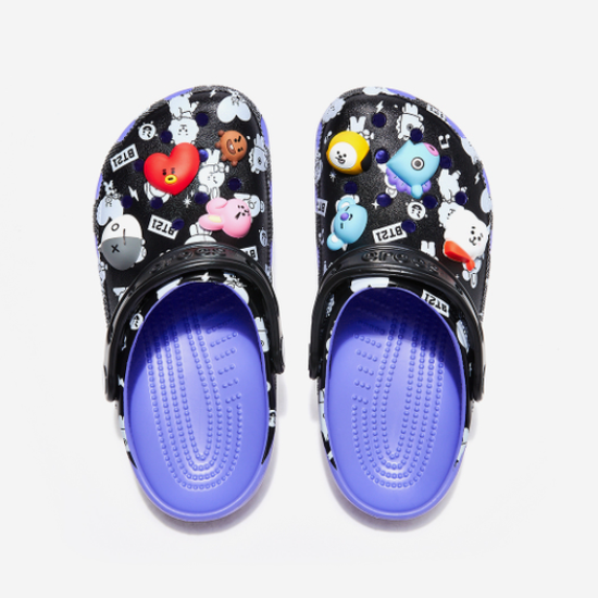 CROCS BTS BT21 x Classic Clog 'Black' - 207967 Expeditedship | eBay