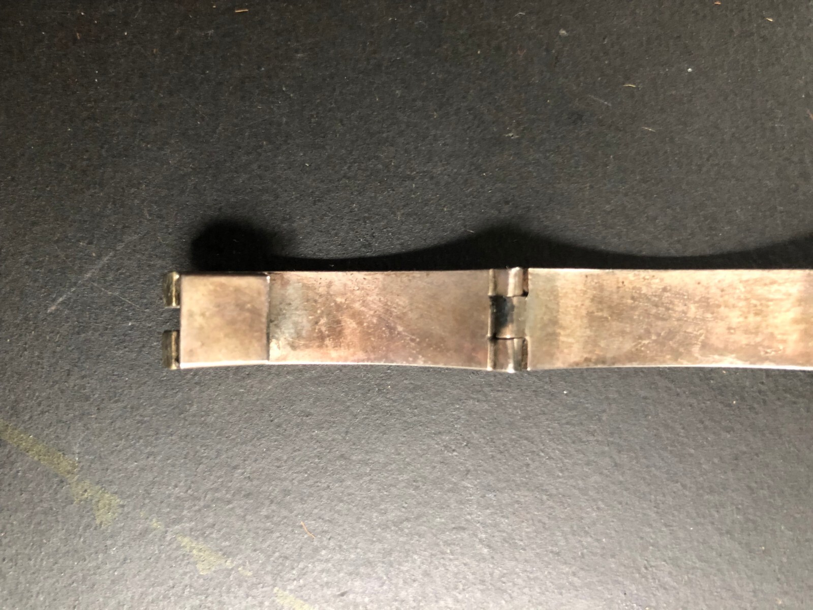 SterlIng Silver Rectangular link Bracelet 7” Long… - image 6