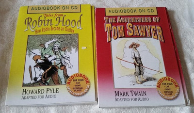 Robin Hood, Tom Sawyer Audio CD ~ Classics on CD