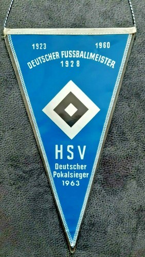 RAR Alter Orig. Wimpel Hamburger SV HSV Bundesliga DFB Pokalsieger 1963 Fussball