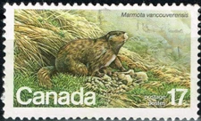 Canada Fauna Wild Animals Marmota stamp 1970