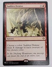 Sudden Demise 059/106 Rare