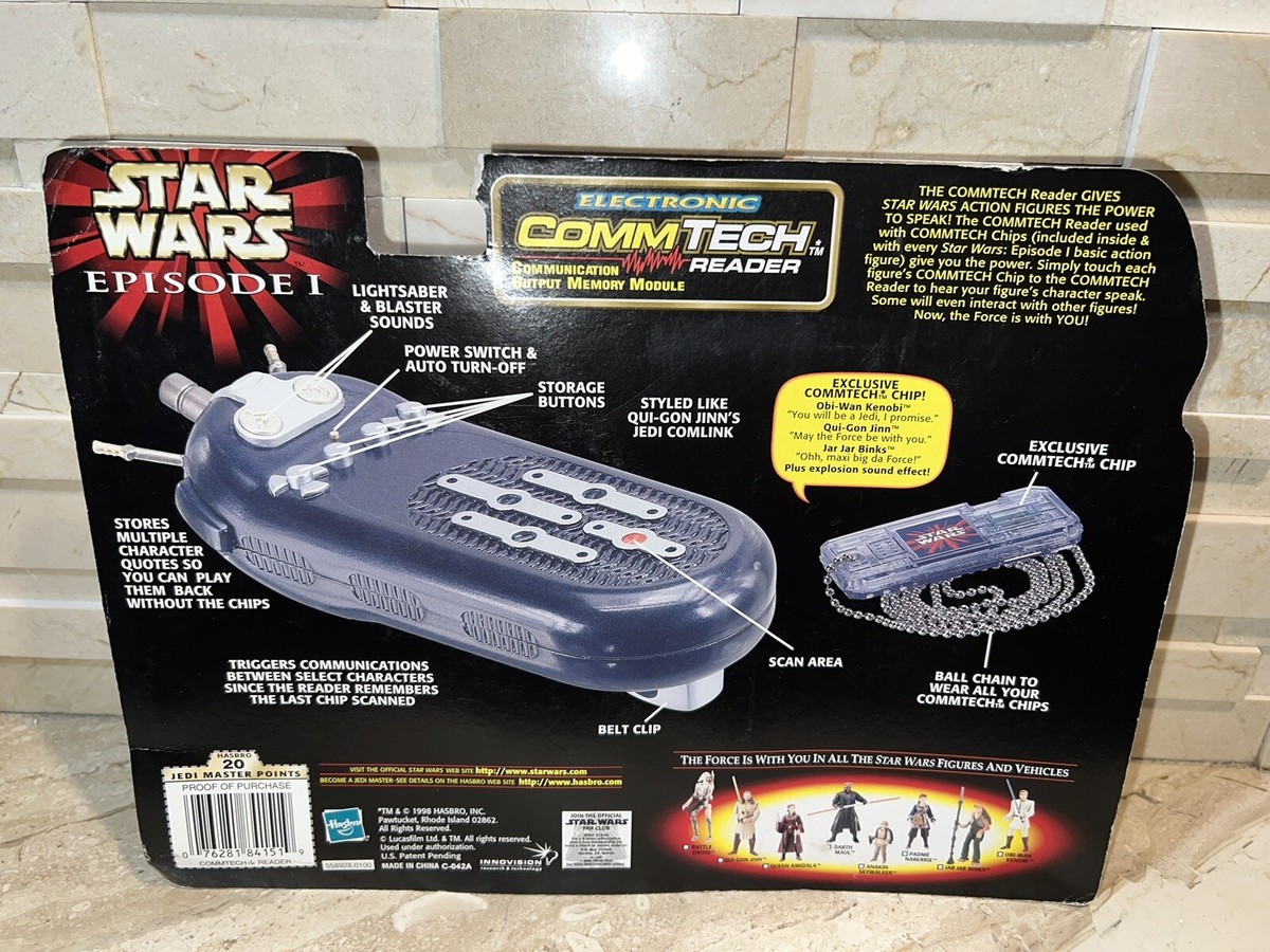 Star Wars Episode 1 Electronic CommTech Reader Brand New