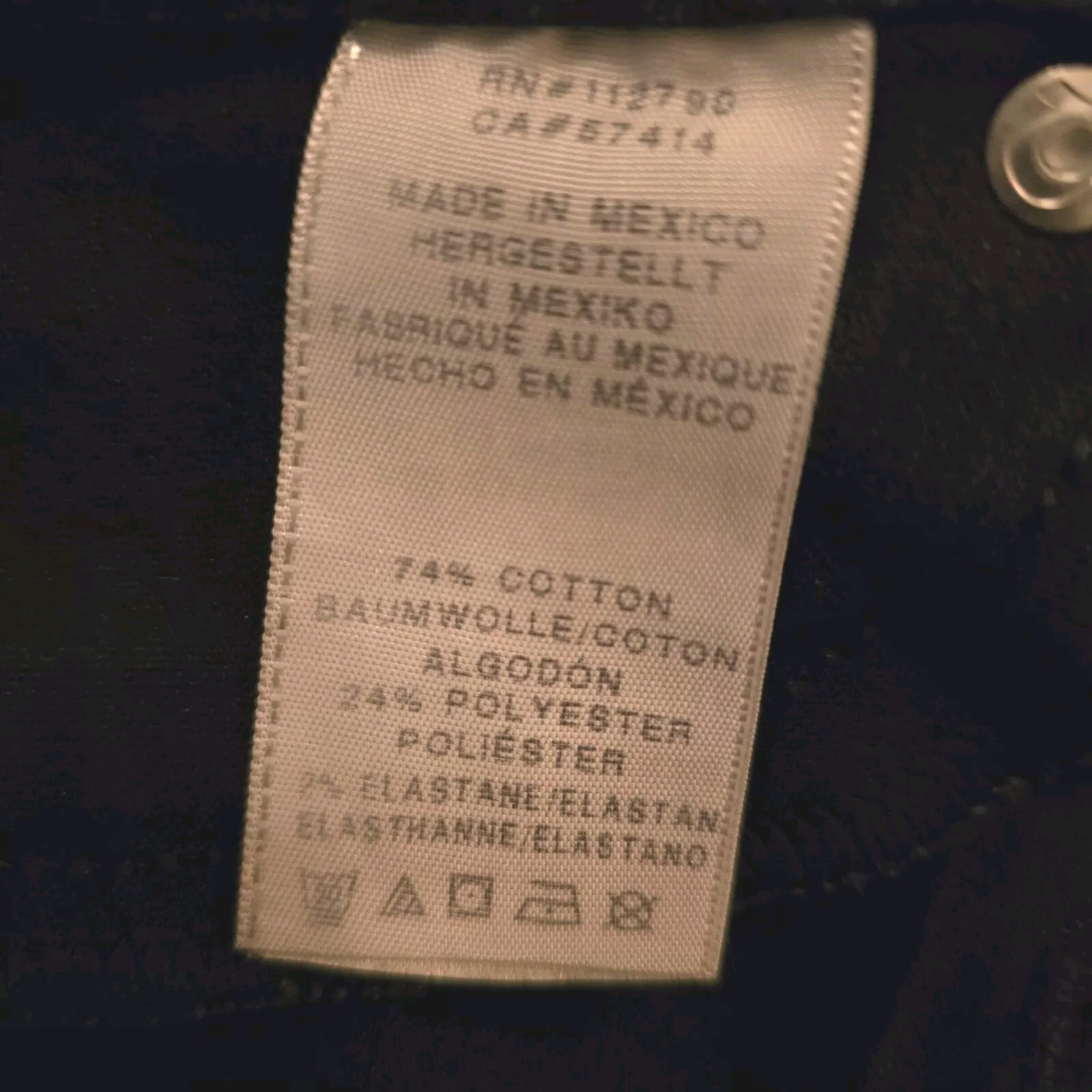 True Religion DIBD Quest Black Legging Jeans Size 32 RN#112790 Destroyed Knees thumbnail 8