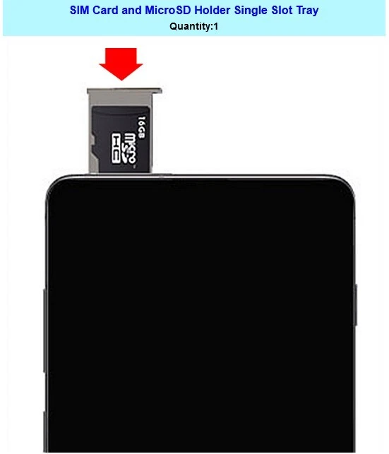 SIM and Memory Card Tray Holder f Samsung Galaxy Tab S7 FE 5G 12.4" T738U Tablet - Image 2 of 4