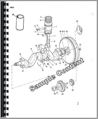 John Deere MX8 MX10 Rotary Cutter Parts Manual Catalog - Picture 2 of 5