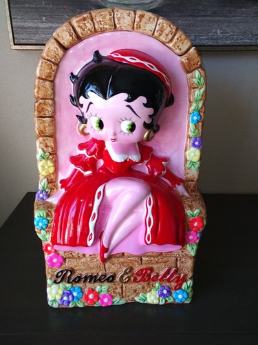 VNTG 1997 Betty Boop Romeo & Betty Cookie Jar Limited Edition #629/1000 W/BOX