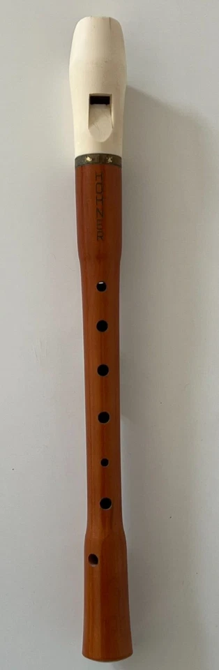 HOHNER Studio 9511 Vintage Ancienne Flûte à bec Bois Made Germany Recorder 32 cm - Photo 4/4