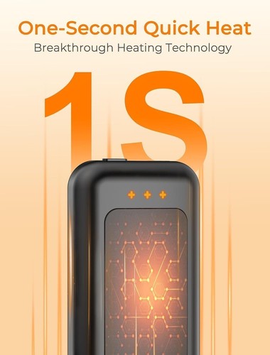 USB Rechargeable Hand Warmer – Compact Electric Heater with 3–5 Hour Heat Pocket - Picture 5 of 10