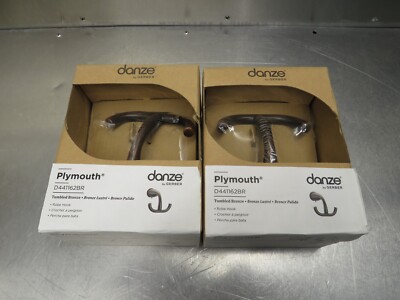 Danze D441162BR Robe Hook Tumbled Bronze Lot of 2!