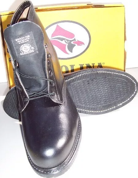 Carolina black shop work boots
