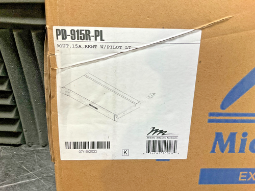 Middle Atlantic Rack Mount Power Strip PD-915R-PL ✅❤️️✅❤️ NEW! SEALED!