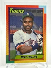 1990 Topps Traded TIFFANY Tony Phillips Baseball Card #95T Mint FREE SHIPPING