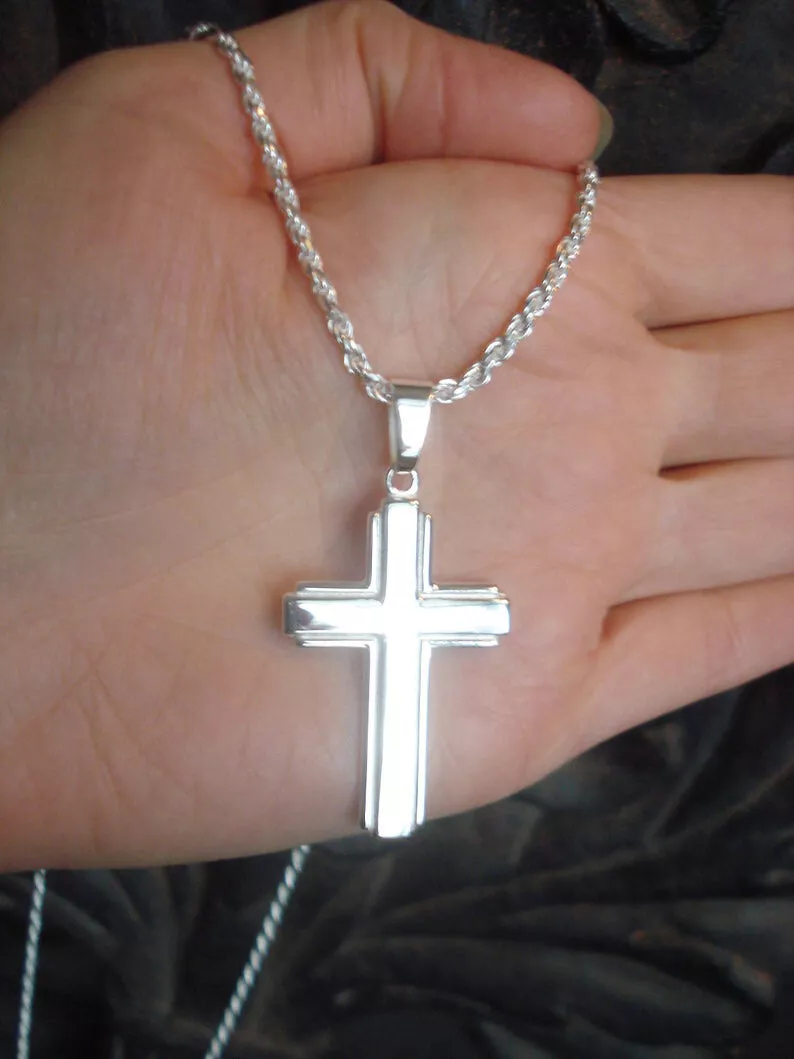 925 sterling silver cross