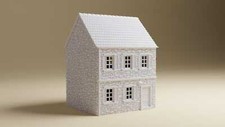 Normandy Stone House 2 28mm, 20mm or 15mm WWII tabletop wargaming terrain