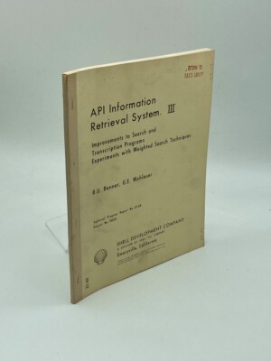 API Information Retrieval System III Imprvements to Search and Transcription