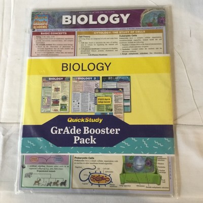 Biology QuickStudy Grade Booster Pack 29A
