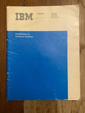 IBM Introduction To Computer Systems Third Edition 1978 RARE 