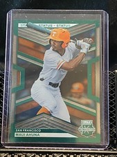 Maui Ahuna 2023 Elite Extra Status Green  #270/499 Giants #5