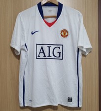 Vintage Rare Manchester United 2009/2010 Third Football Soccer Jersey Shirt M