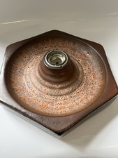 Vintage. Wandleuchte.HUSTADT. Keramik.70er Jahre Design.Midcentury