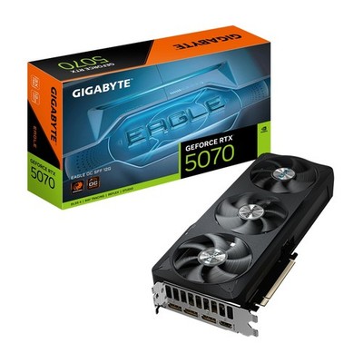 GIGABYTE GeForce RTX 5070 Eagle OC SFF 12G - 12GB GDDR7, HDMI, 3x DP
