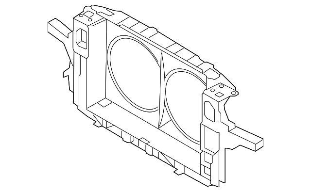 Conjunto de núcleo de soporte de radiador genuino Nissan 2009-2020 370Z Z NUEVO OEM Foto 2 de 3