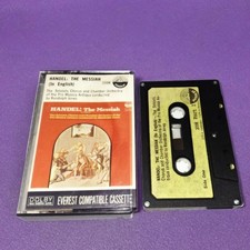 The Messiah - Handel Cassette English, The Soloists Chorus  Orchestra