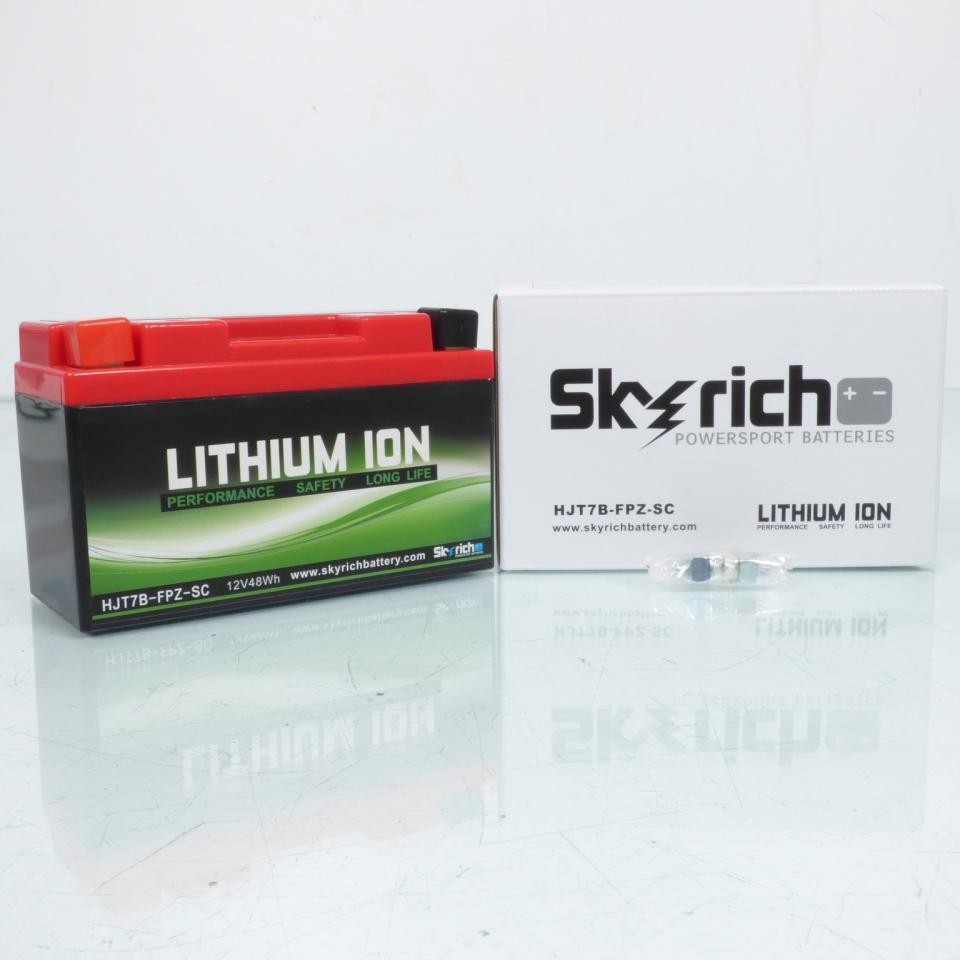 Batterie Lithium Skyrich pour rouler en Sherco 450 Enduro par tout temps
