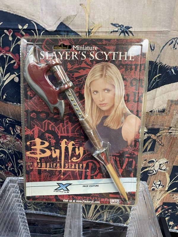 Buffy the Vampire Slayer Miniature Slayer's Scythe by Factory X - SEALED