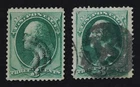 CKStamps: US Stamps Collection Scott#136 3c Washington Used