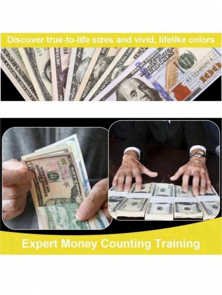 $100 Bills 10k Stack Prop Replica Money for Movies, Parties, Tik Tok ...