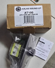 Atlas Atlas Attenuatore Commerciale 100 Watt Acciaio Inox 70,7V Controllo Volume - NUOVO