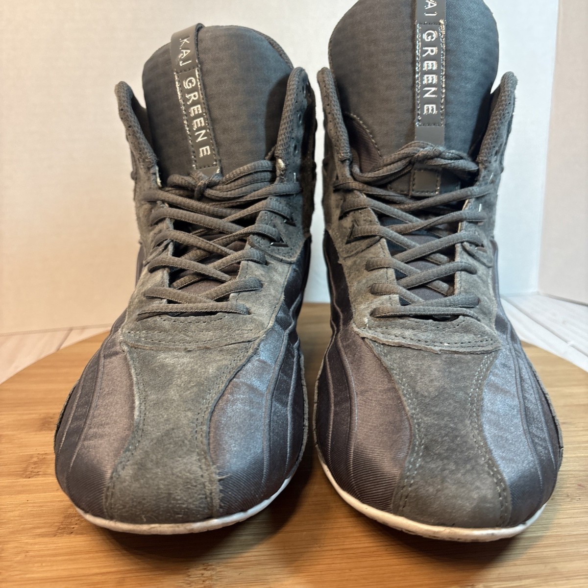 Ryderwear X Kai Greene Weightlifting High Top Shoes Gray Men's