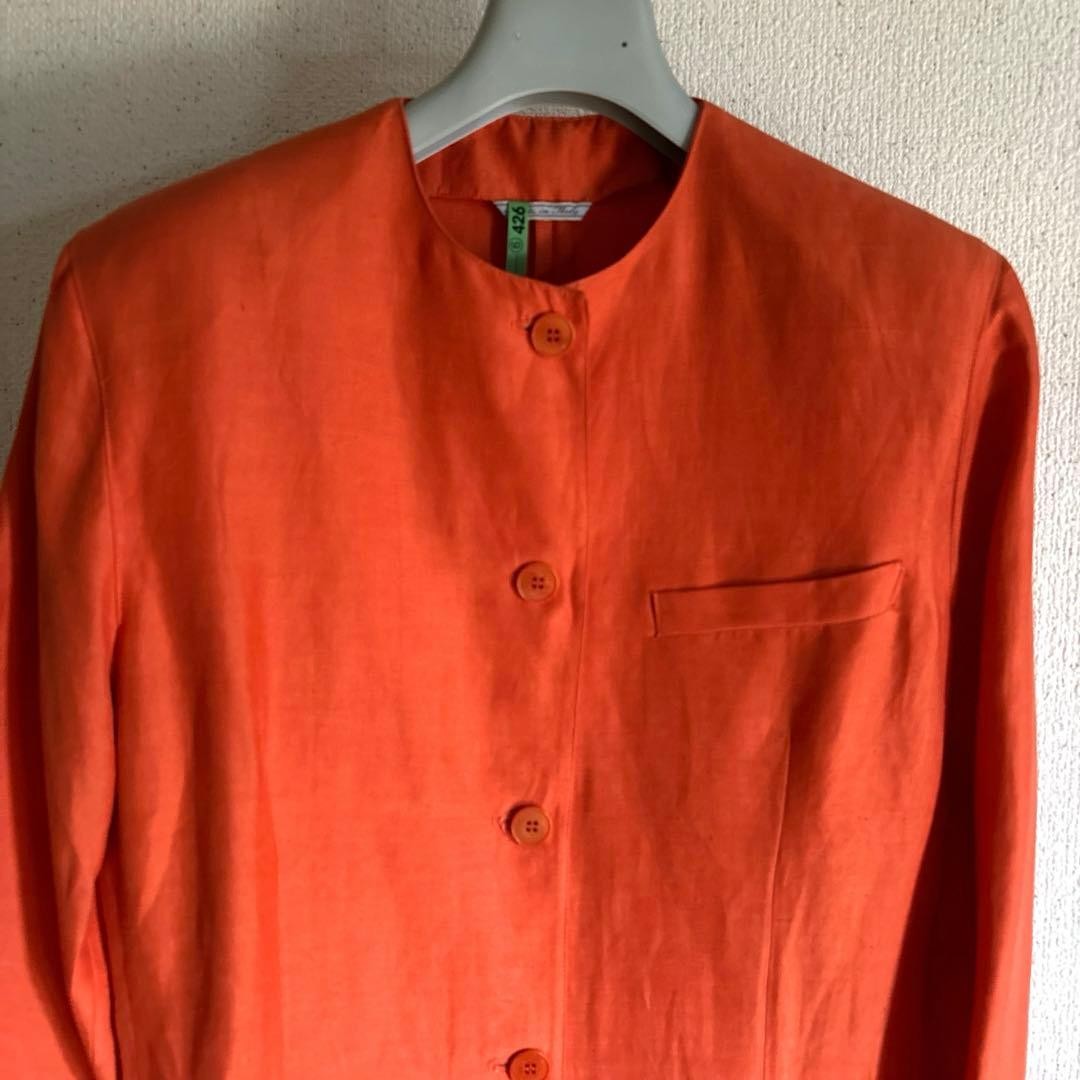 USED VINTAGE VERSACE LONG JACKET GOOD thumbnail 2